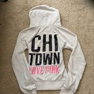 Super cute vs pink zip up perfect for fall